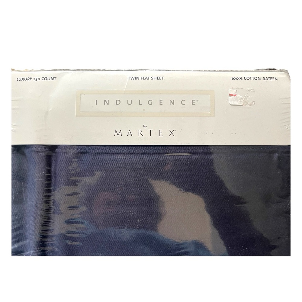 New Martex Navy Blue Twin Top Sheet